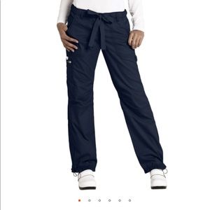 Koi Lindsey Twill Drawstring Cargo Scrub Pants